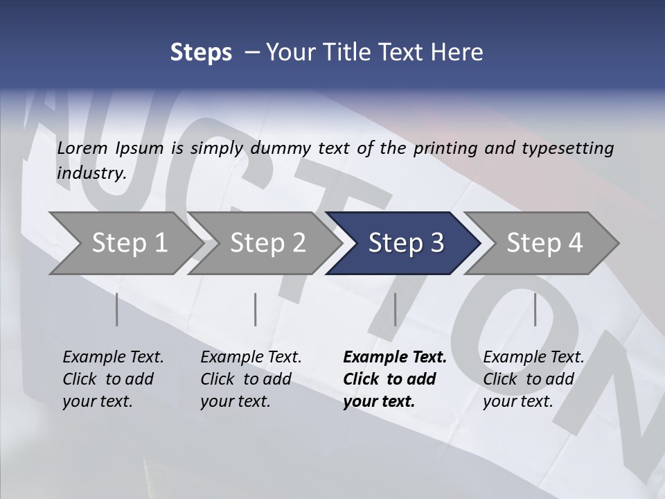 Female White Help PowerPoint Template