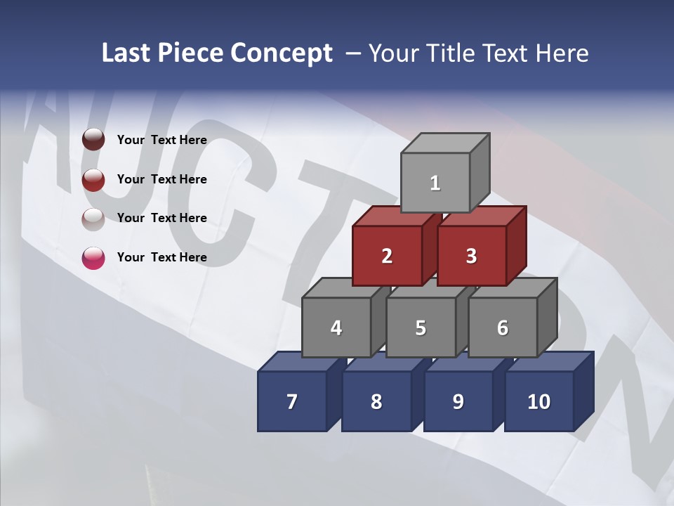 Female White Help PowerPoint Template