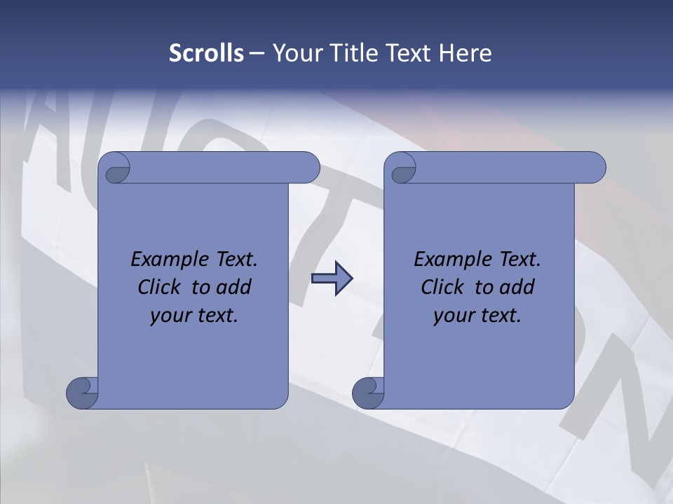 Female White Help PowerPoint Template