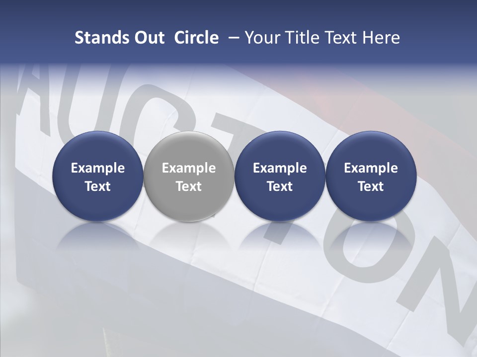 Female White Help PowerPoint Template