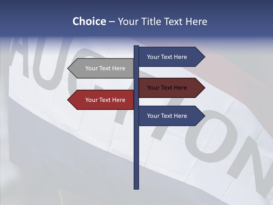Female White Help PowerPoint Template