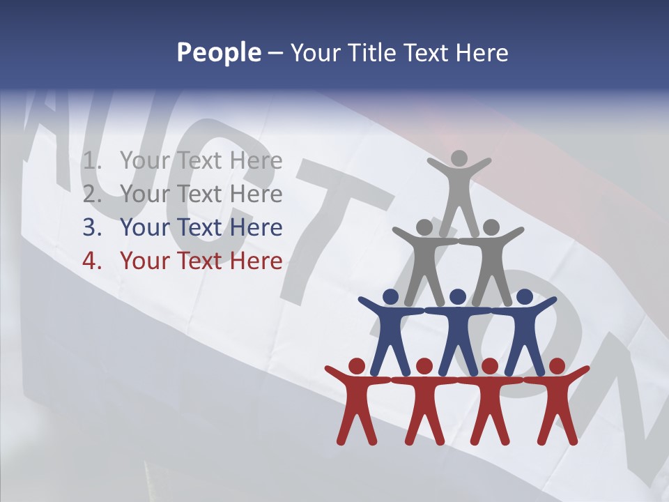 Female White Help PowerPoint Template