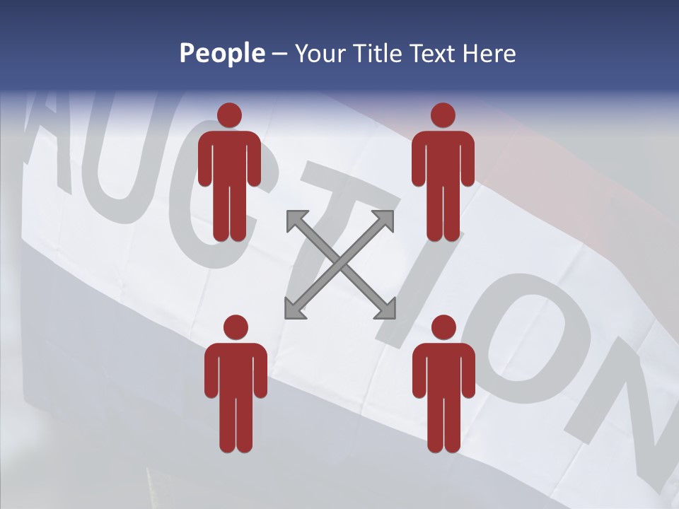 Female White Help PowerPoint Template