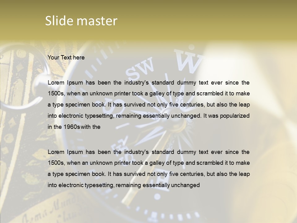 Aging Elder Help PowerPoint Template