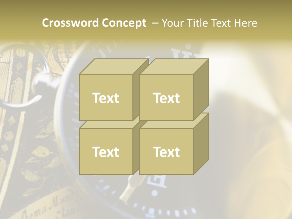 Aging Elder Help PowerPoint Template