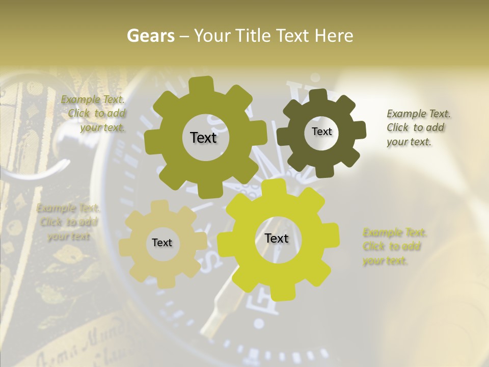 Aging Elder Help PowerPoint Template