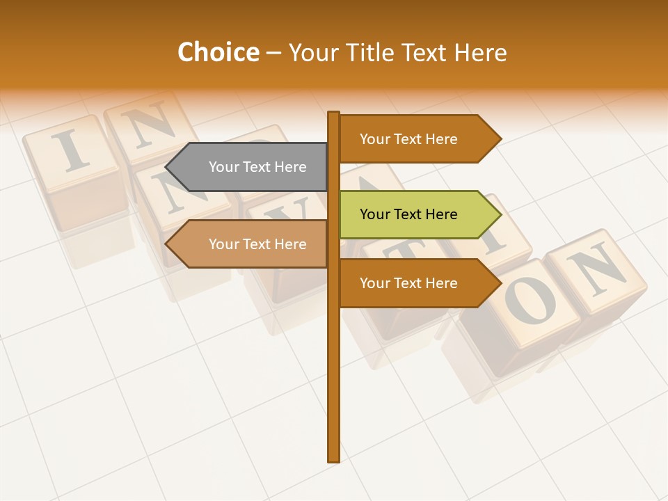 Caregiver Human Finger PowerPoint Template