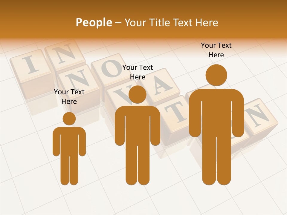 Caregiver Human Finger PowerPoint Template