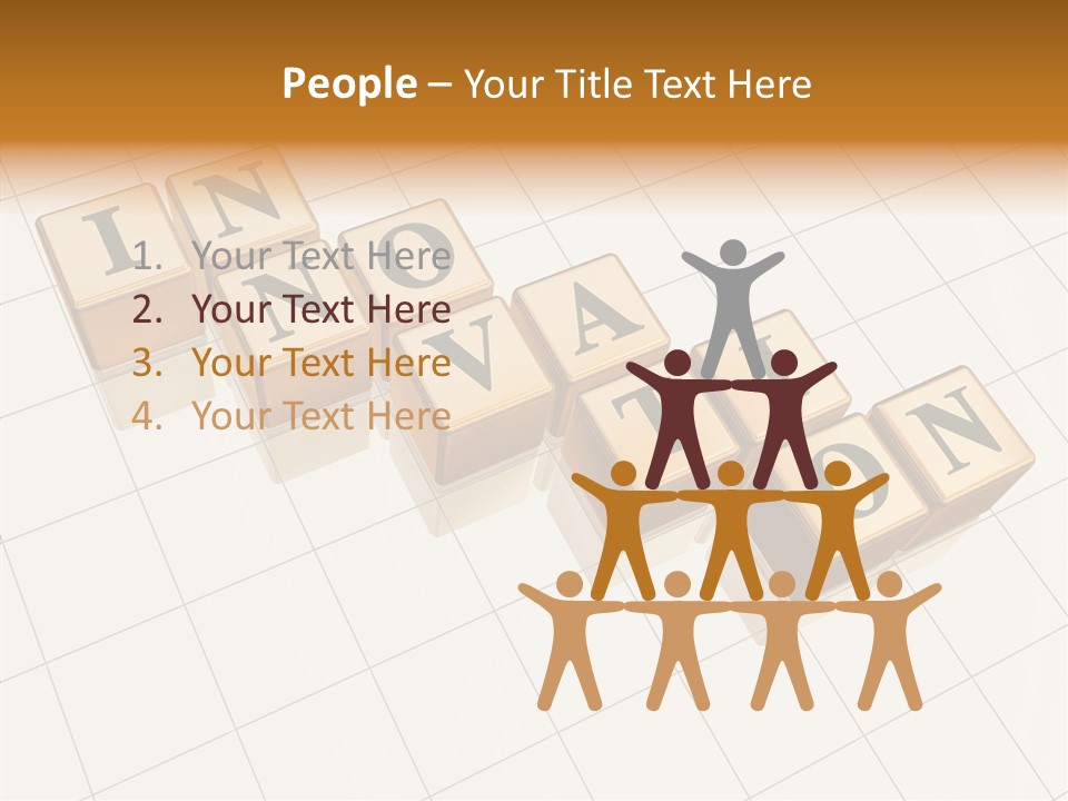 Caregiver Human Finger PowerPoint Template