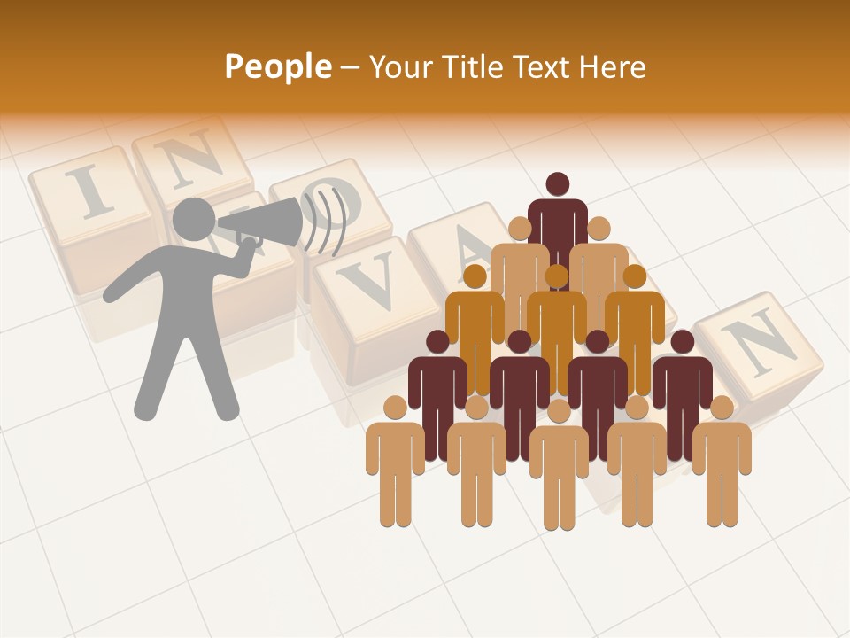 Caregiver Human Finger PowerPoint Template