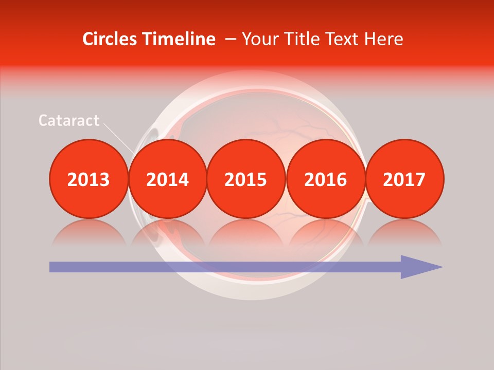 White Closeup Hold PowerPoint Template