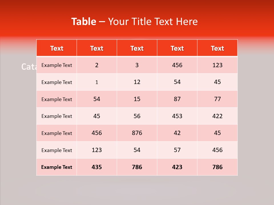White Closeup Hold PowerPoint Template