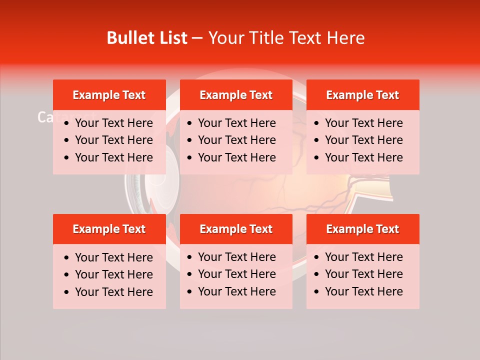 White Closeup Hold PowerPoint Template