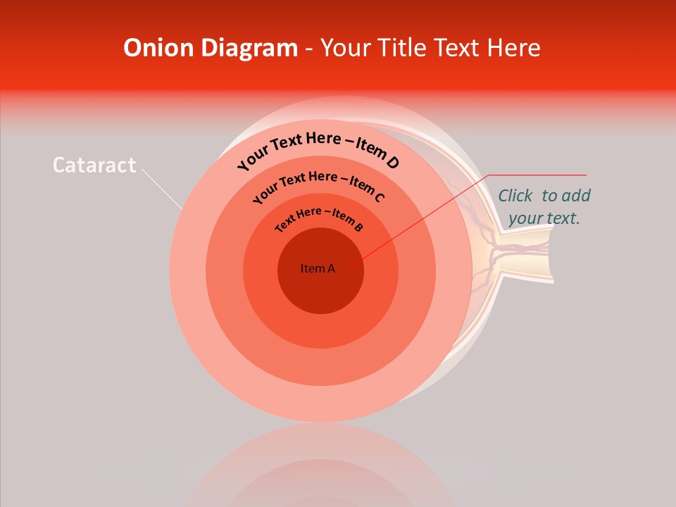 White Closeup Hold PowerPoint Template