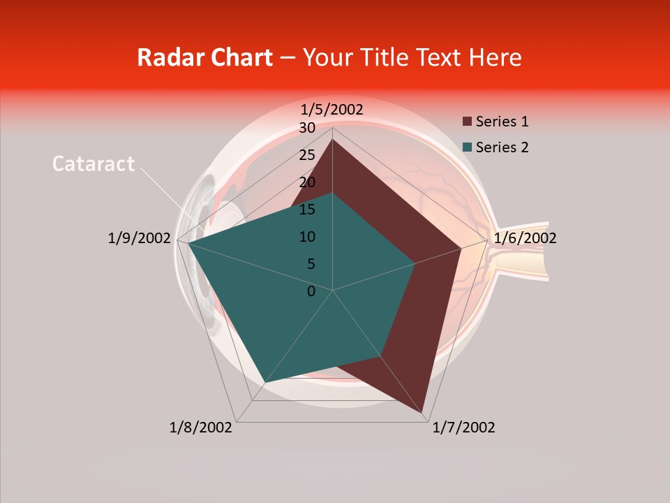 White Closeup Hold PowerPoint Template