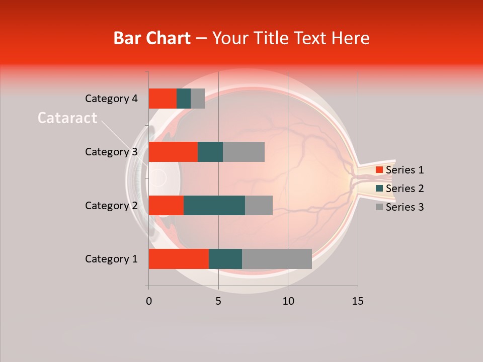 White Closeup Hold PowerPoint Template