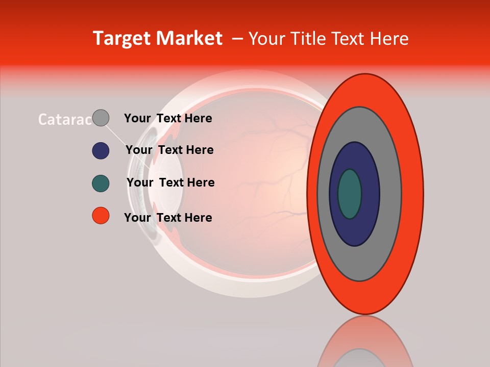 White Closeup Hold PowerPoint Template