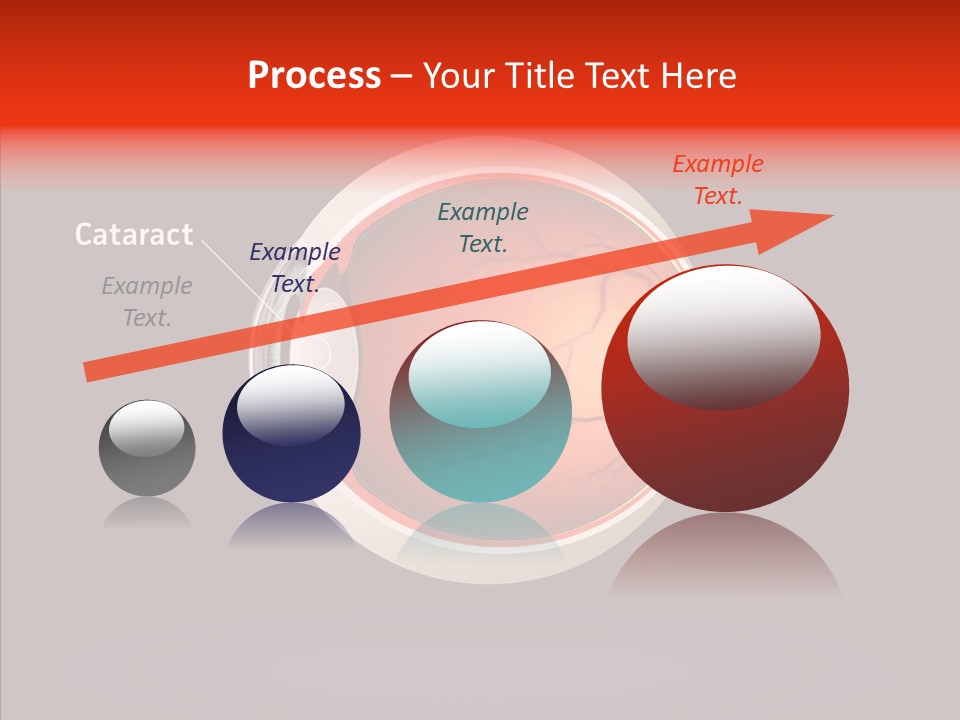 White Closeup Hold PowerPoint Template