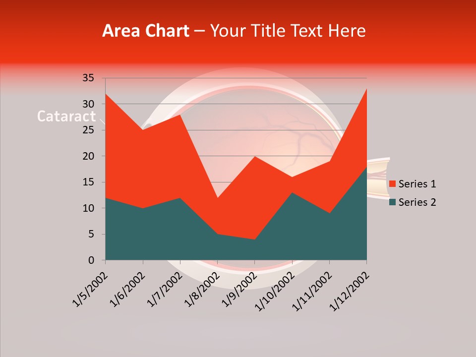 White Closeup Hold PowerPoint Template