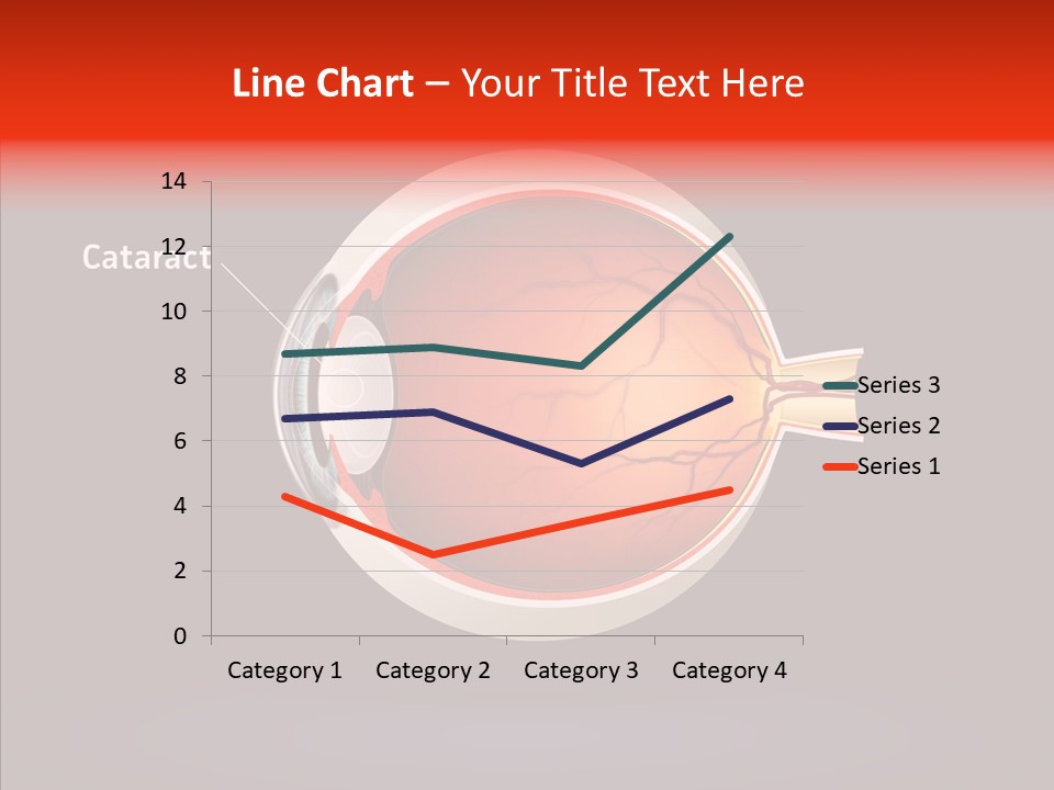 White Closeup Hold PowerPoint Template