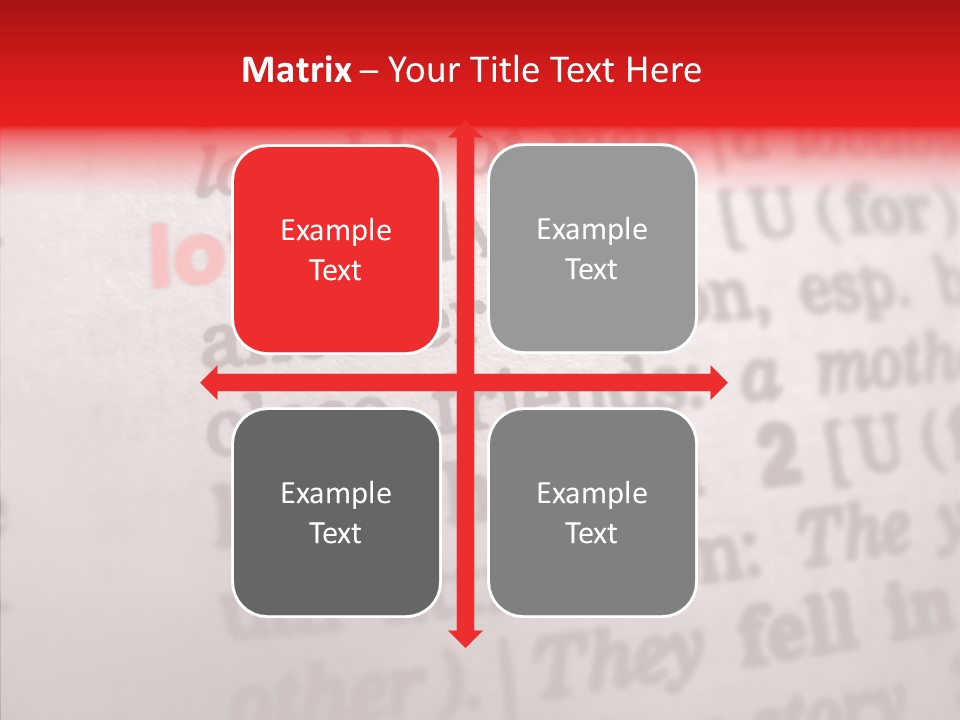 Caregiver  Close Up PowerPoint Template
