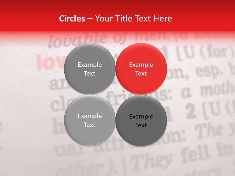 Caregiver  Close Up PowerPoint Template