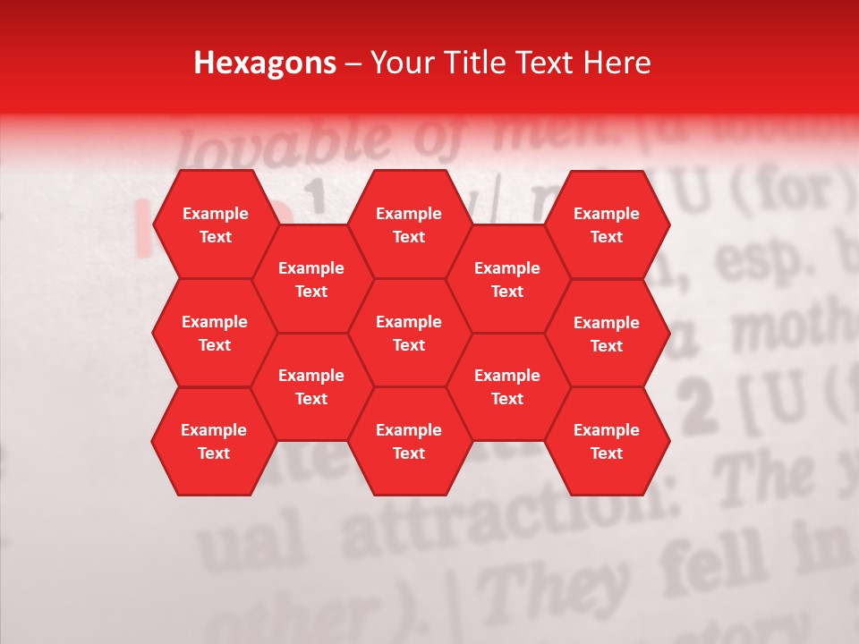 Caregiver  Close Up PowerPoint Template