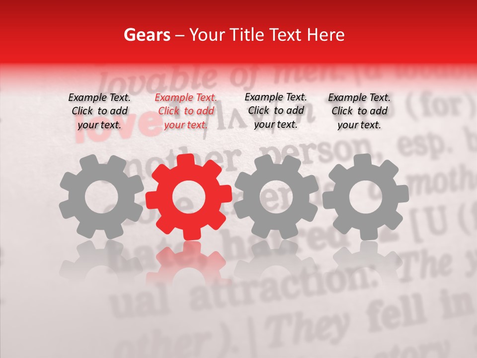 Caregiver  Close Up PowerPoint Template