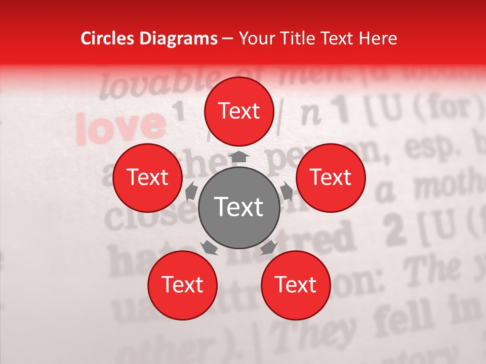 Caregiver  Close Up PowerPoint Template