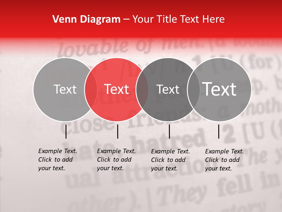 Caregiver  Close Up PowerPoint Template