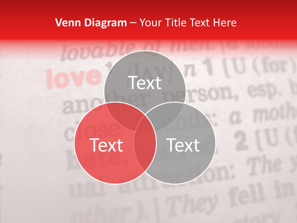 Caregiver  Close Up PowerPoint Template