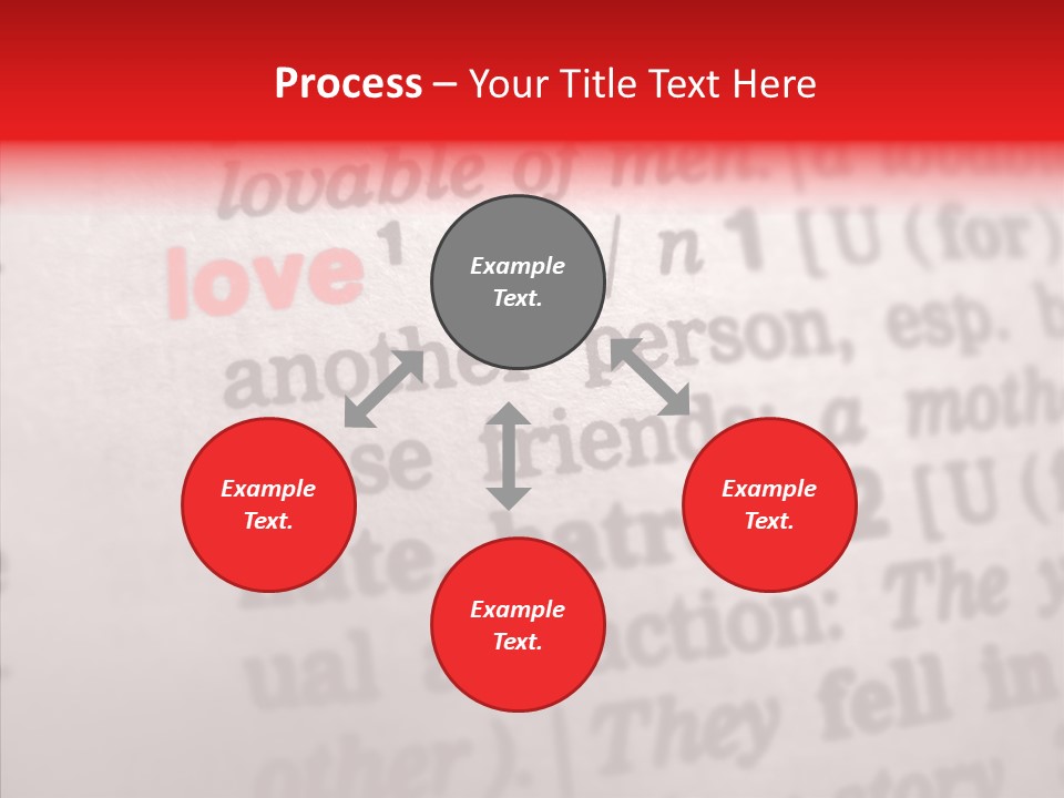 Caregiver  Close Up PowerPoint Template