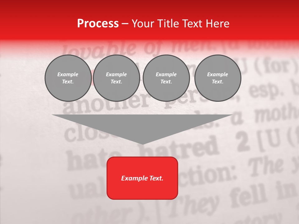 Caregiver  Close Up PowerPoint Template