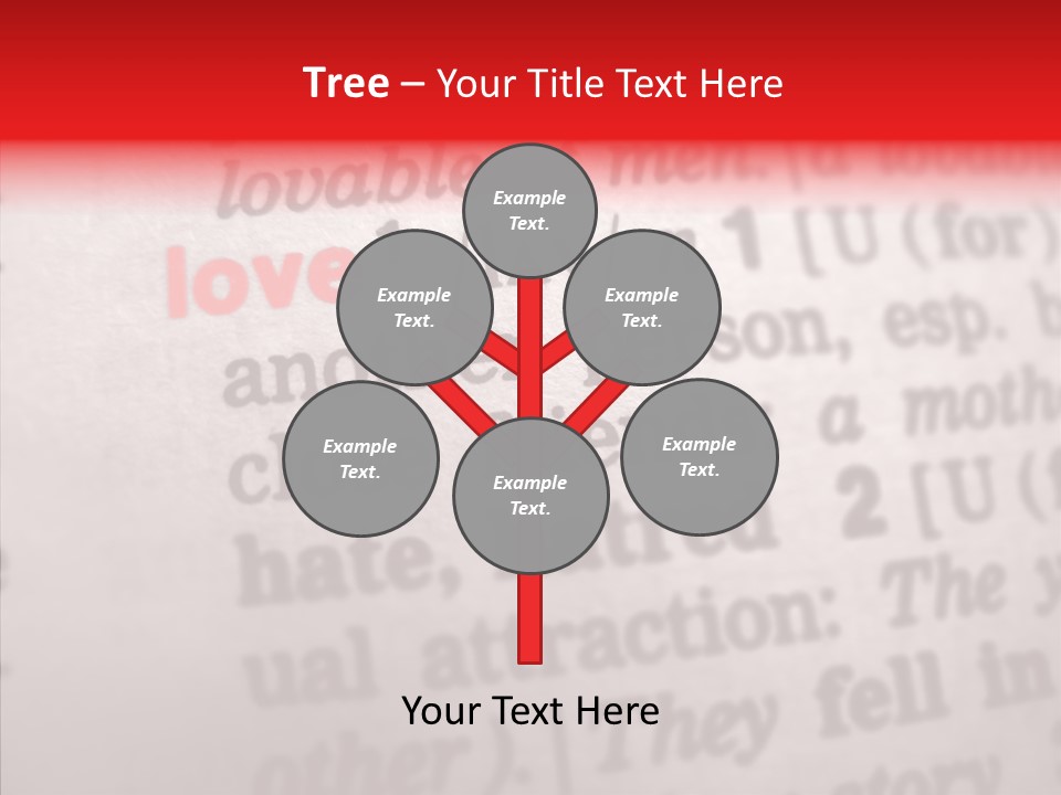 Caregiver  Close Up PowerPoint Template