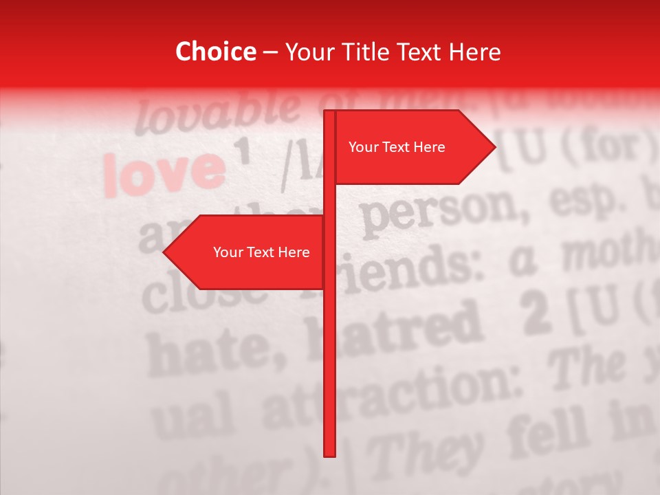 Caregiver  Close Up PowerPoint Template