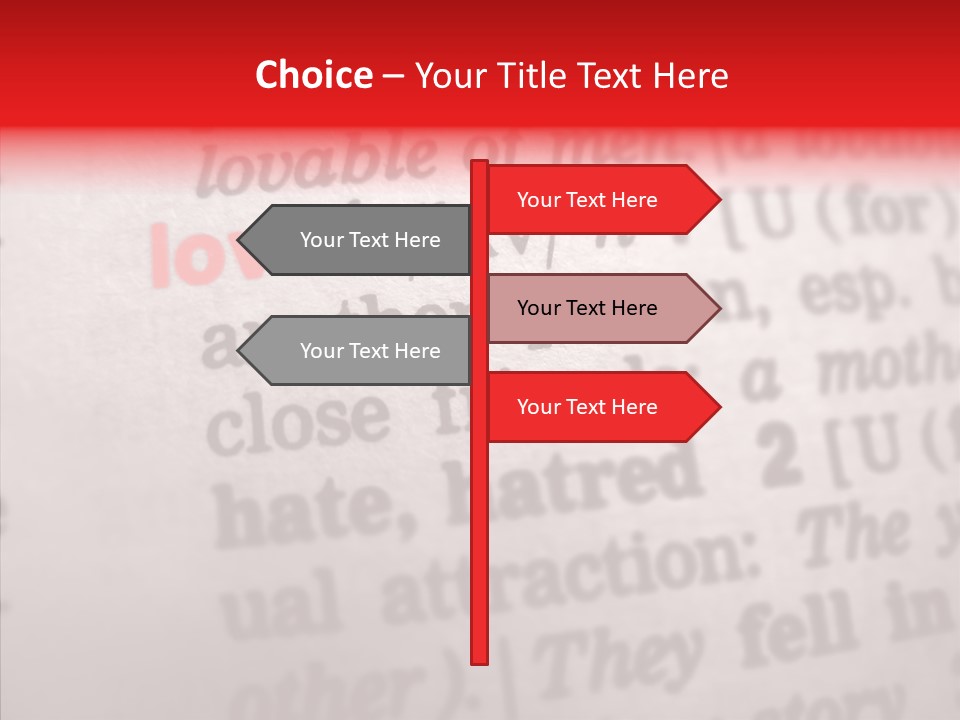 Caregiver  Close Up PowerPoint Template