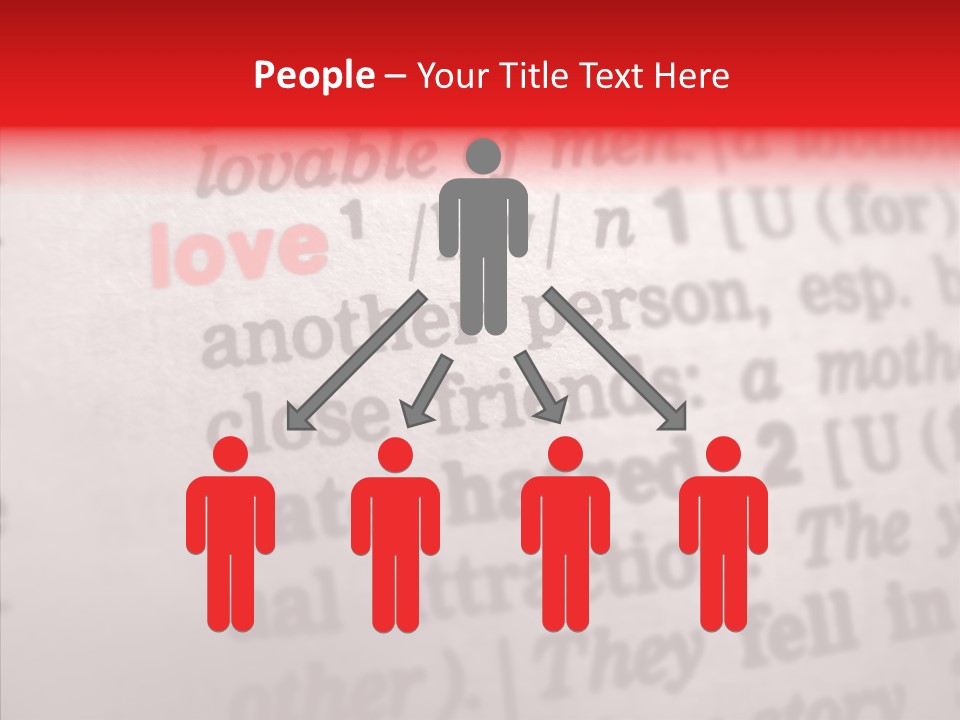 Caregiver  Close Up PowerPoint Template