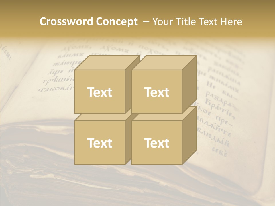 Senior  Grandmother Holding Hands PowerPoint Template