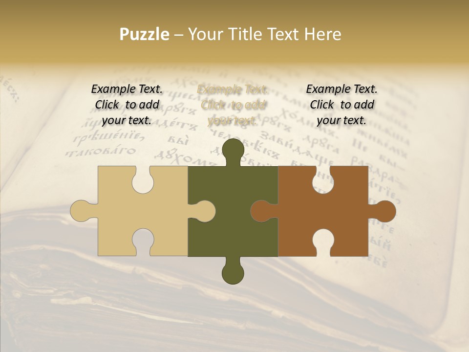 Senior  Grandmother Holding Hands PowerPoint Template