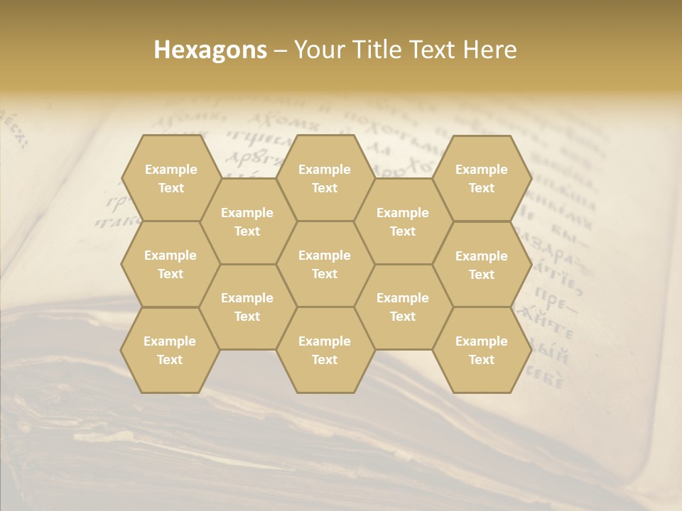 Senior  Grandmother Holding Hands PowerPoint Template