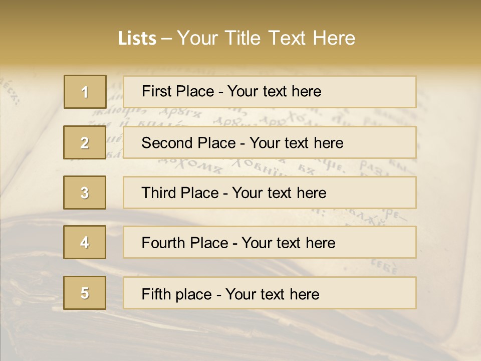 Senior  Grandmother Holding Hands PowerPoint Template