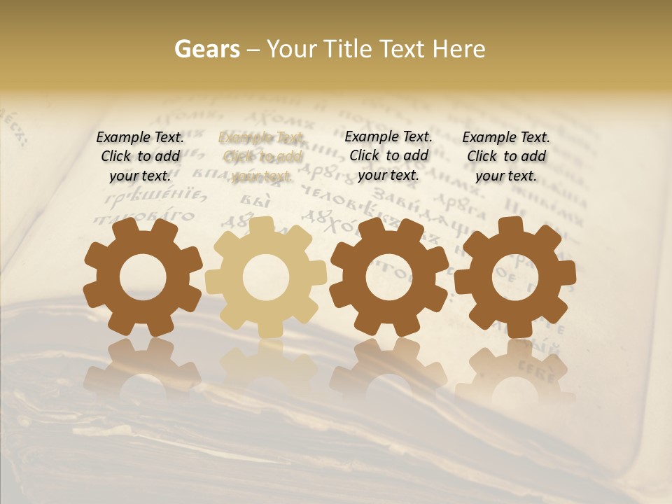 Senior  Grandmother Holding Hands PowerPoint Template