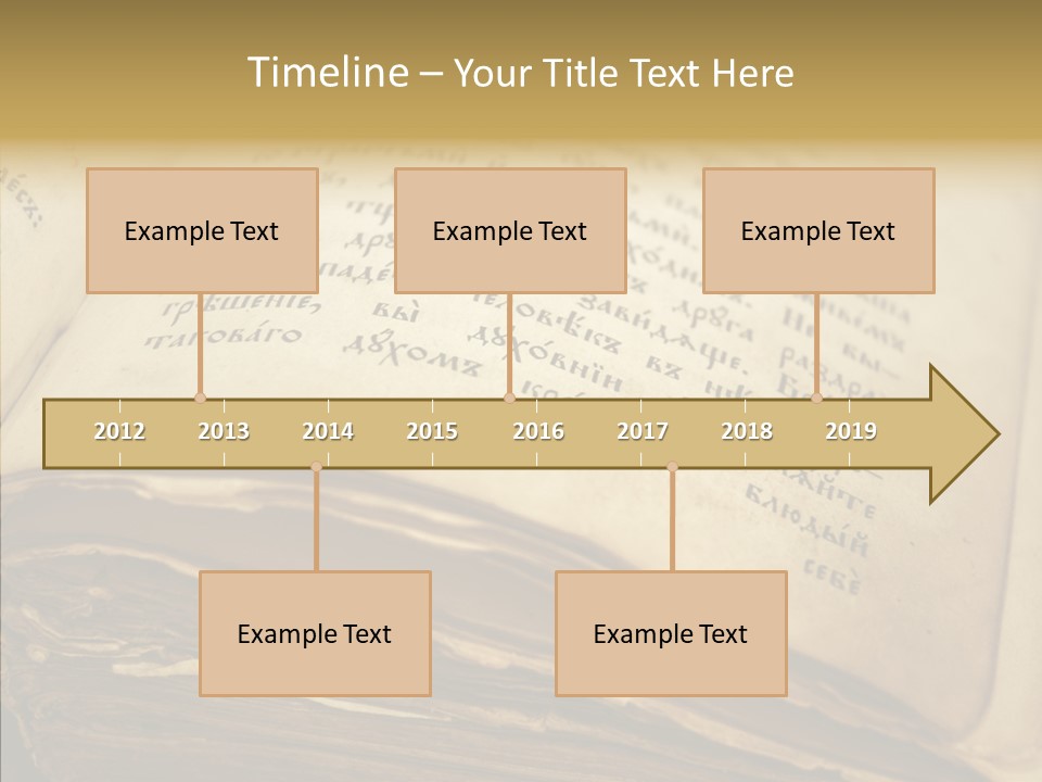 Senior  Grandmother Holding Hands PowerPoint Template