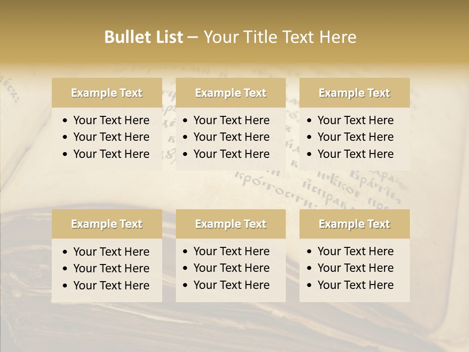 Senior  Grandmother Holding Hands PowerPoint Template