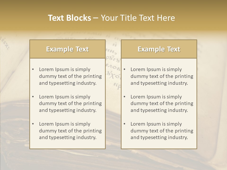 Senior  Grandmother Holding Hands PowerPoint Template