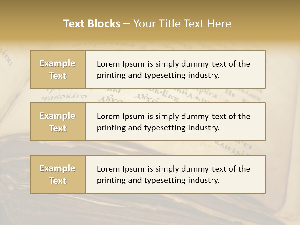 Senior  Grandmother Holding Hands PowerPoint Template