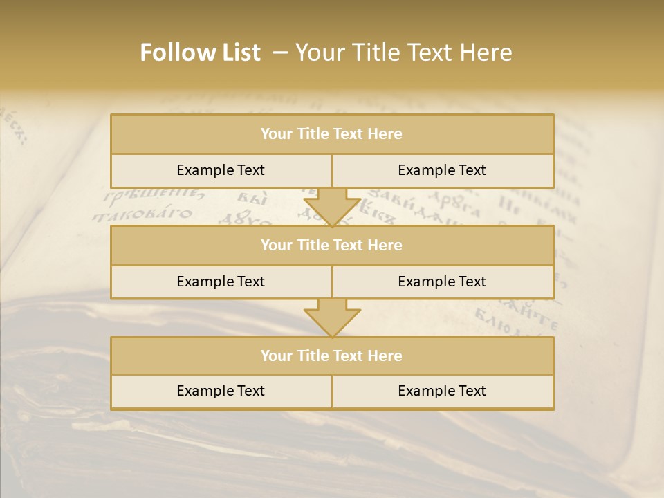 Senior  Grandmother Holding Hands PowerPoint Template