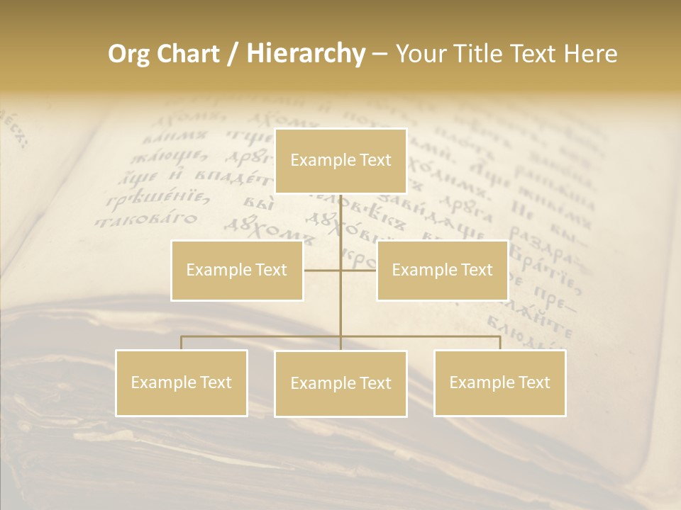 Senior  Grandmother Holding Hands PowerPoint Template