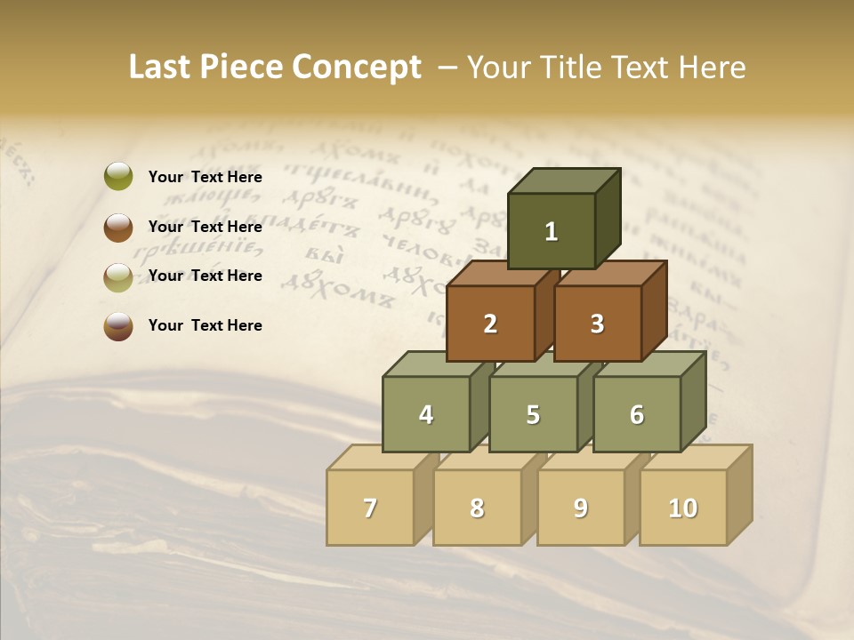 Senior  Grandmother Holding Hands PowerPoint Template