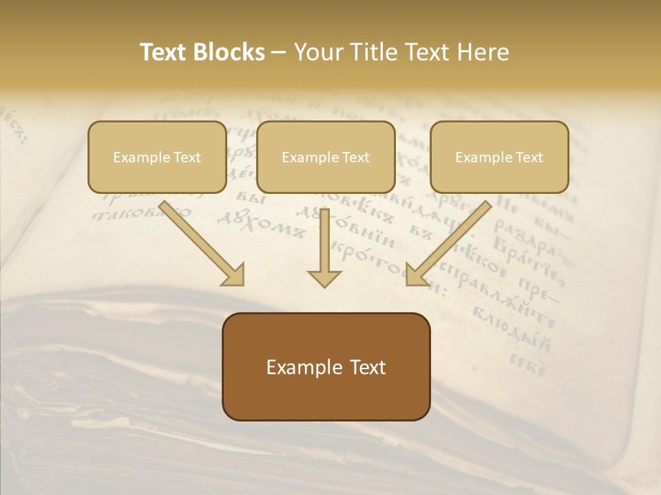 Senior  Grandmother Holding Hands PowerPoint Template